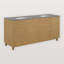 Horizontal Linear 72" Double  Sink Vanity