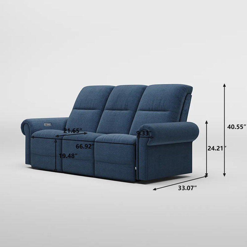 Fauteuil inclinable électrique 85,83 po
