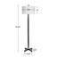 Lampe sur pied en métal Counteract