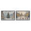 «Silent Night Square», ensemble de 2 reproductions d'art-798371466-798371464