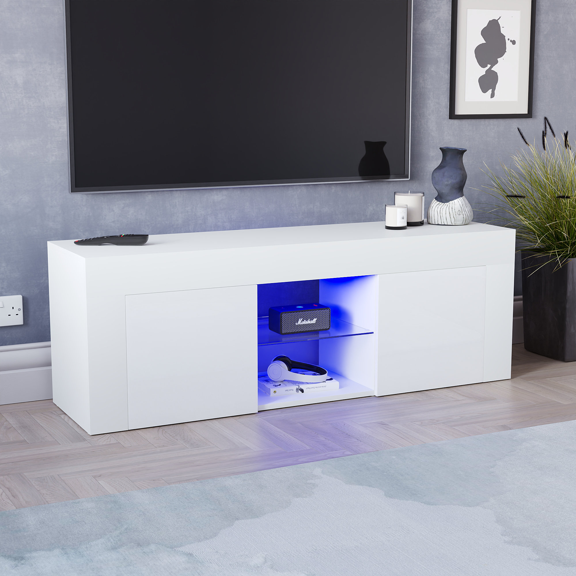 Latitude Run Muskoka TV Stand for TVs up to 58" & Reviews Wayfair.co.uk