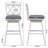 Dutil Swivel Counter Stool with Solid Wood Frame-740426463-740426456
