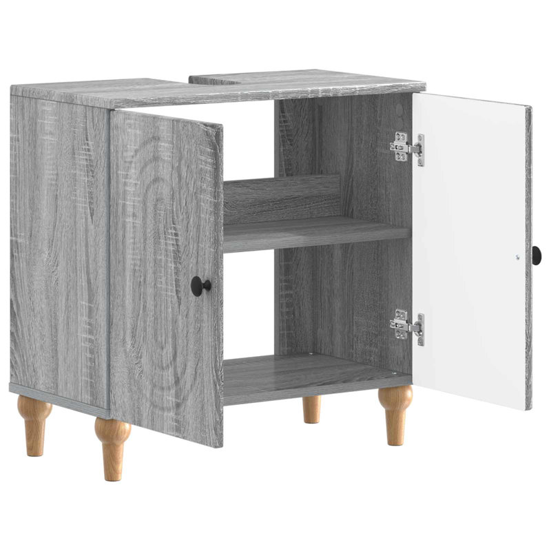 Under Sink Cabinet, Grey Sonoma