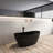 Artificial Stone Solid Surface Freestanding Bathroom Bathtub