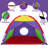 Alvantor 58'' W x 58'' D Indoor / Outdoor Polyester Triangular Play Tent