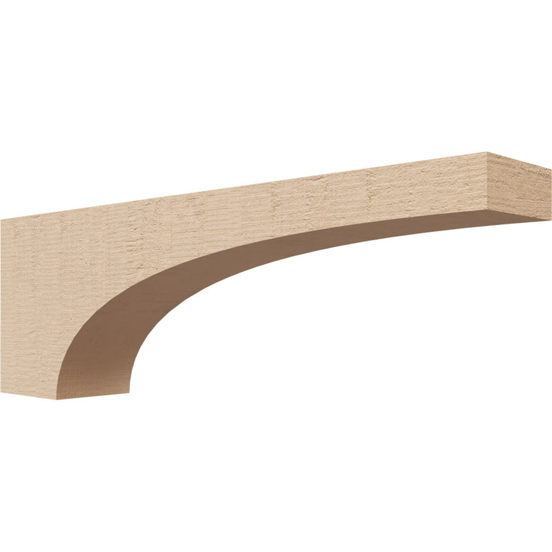Bois de cèdre brut StockportThane Corbel, apprêté brun clair Stockport, H 6 po x l 3 po x P 18 po