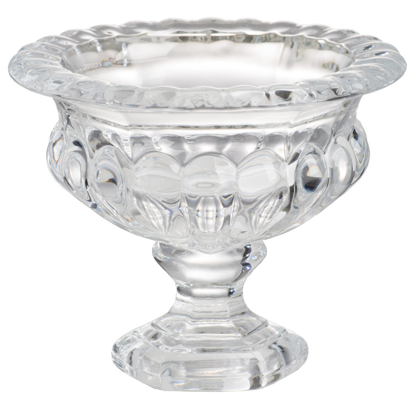 Maison Glass Table Vase, 6" H x 8" W x 8" D