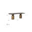 Cavo Solid Wood Dining Table
