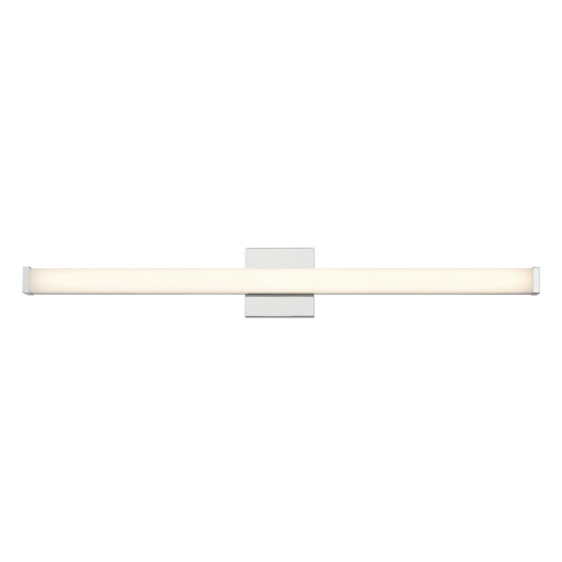 Éclairage pour meuble-lavabo à DEL Ronning, H 2 po x l 36 po x P 2 po, Chrome chrome