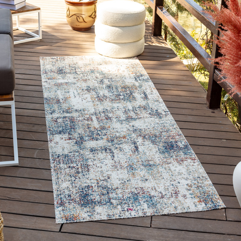 Cedres Modern Boho Cream Area Rug, Runner 80 x 220cm