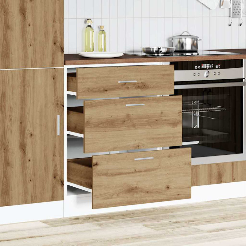 Lyon Kitchen Base Cabinet Lyon, artisan oak