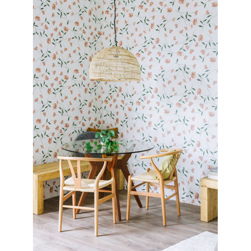Floral Wallpaper, Pre-Pasted