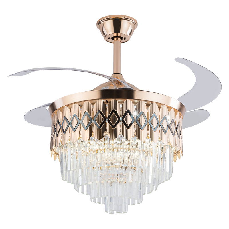 42In Ceiling Fan With Led Light