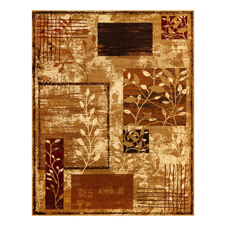 Cafe Floral Indoor Rug