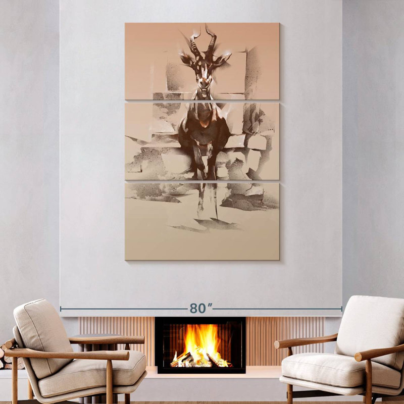 Brampt Antelope Abstract