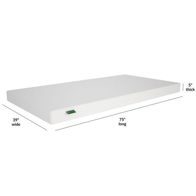 Matelas en mousse viscoélastique 5 "Laurant, Simple