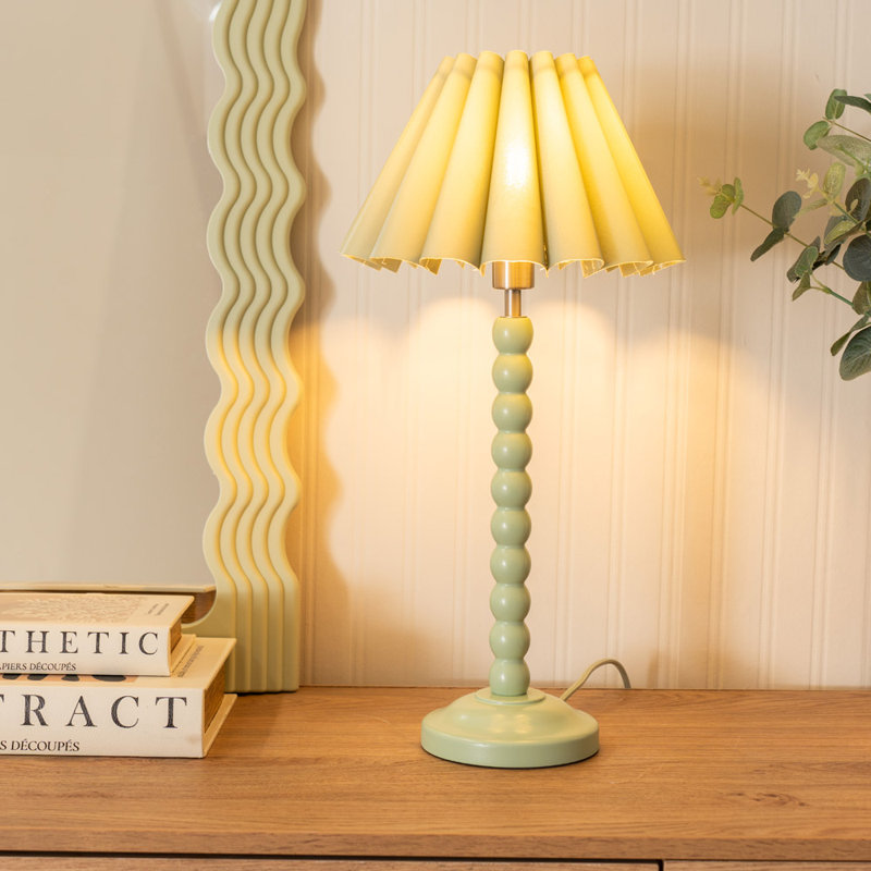 Asayo Table Lamp, Green, No, Sage