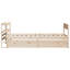 Solid Wood Bed Frame-1076159723