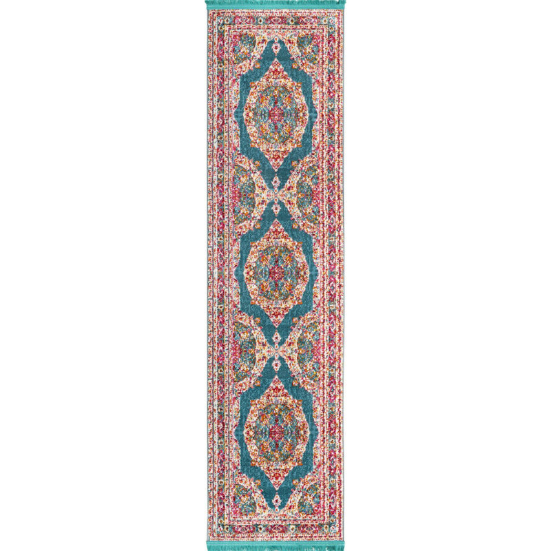 Oriental Indoor Rug, Runner 2'2" x 8'