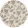 Aloha  Floral Beige Indoor/Outdoor Area Rug
