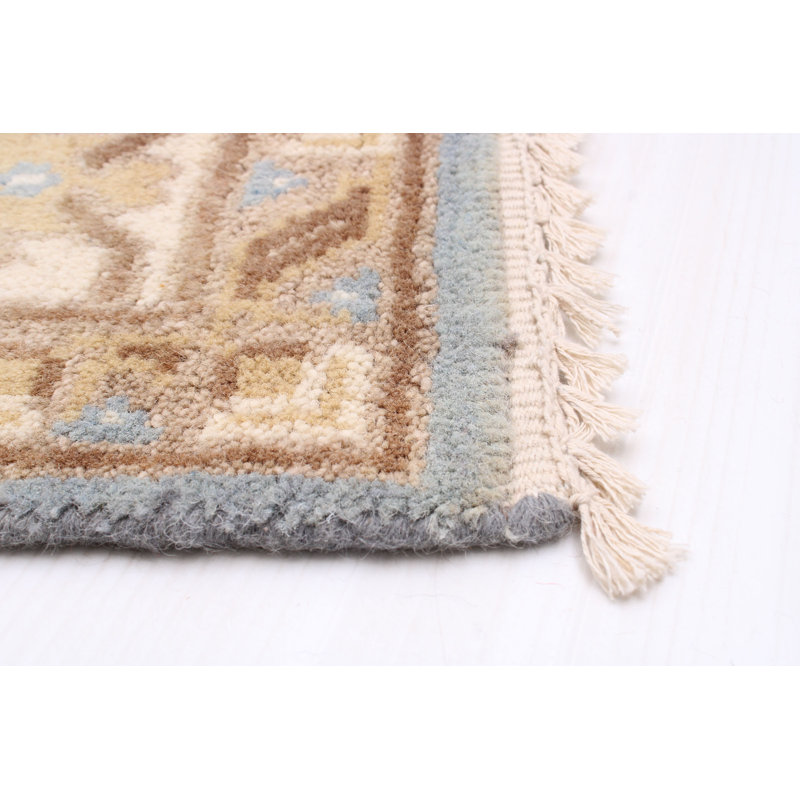 Teshawn One-of-a-Kind 6'2" X 8'10" New Age Wool Area Rug in