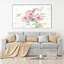 Douces roses sur bois - reproduction sur toile-29421906-29609522
