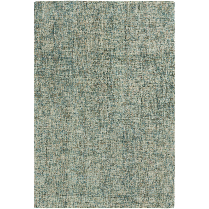 Balcom Hand Tufted Wool Abstract Indoor Rug, Rectangle 2' x 3'