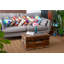 Senecaville Solid Wood Block Coffee Table with Storage