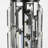 Herrada 1 - Light Crystal Cylinder Pendant