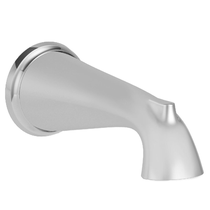 Garniture de douchette de baignoire murale Delancey, Chrome poli