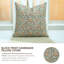 Housse de coussin en lin pur à motif de Fab Fabine, brun, 6 Kamal-108106950-108106953