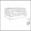 Causeuse en cuir 100% italien Global United-1000097850-1000097853