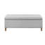 Banc de rangement rectangulaire à fermeture douce