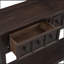 Charmante console rustique avec options de rangement polyvalentes et design élégant pour les maisons modernes