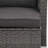 Cromford Wicker 3 - Person Patio Conversation Set with Cushions-1251364280