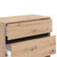 MARRON Cabinet 80 Oak/Black-552256852