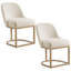 Borgos Linen Upholstered Barrelback Metal Base Dining Chair-1507420000-1498444038