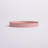 Estepp 13” Round Decorative Pink Plastic Tray With Gold Trim-1709095494