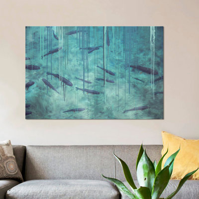 « shallow shadows », impression sur toile