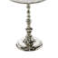 Table d'appoint en aluminium et aluminium