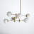 Vika 6 - Light Dimmable Modern Linear Chandelier