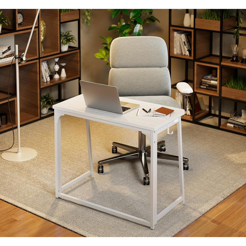 80cm Folding Table, White