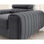 Fauteuil d'appoint moderne Laurence - Gris foncé-1092169579