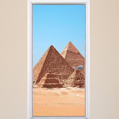 Adhésif décoratif pyramides de Gizeh, Égypte