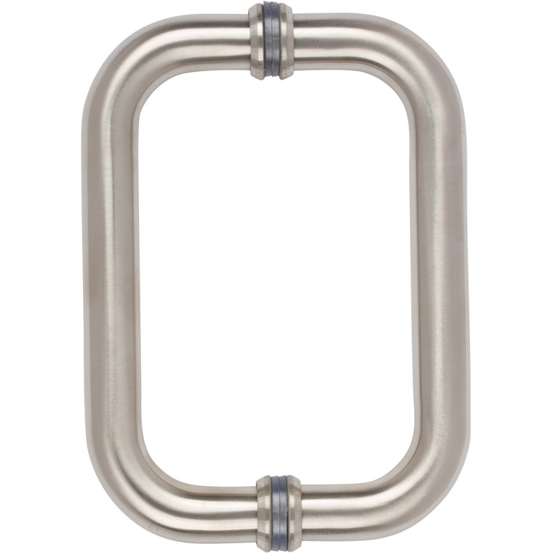 Anderson Shower Door Handles, Brushed Nickel