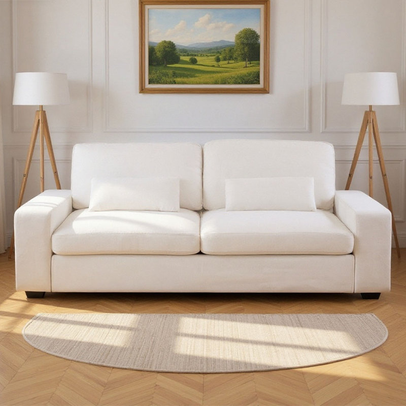 2 Seater Sofa, White