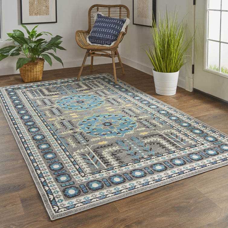 Cyanne Geometric Indoor Rug
