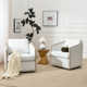 Ibis Performance Fabric Upholstered Swivel Chair