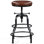 Palmquist Swivel Upholstered Adjustable Height Counter Stool with Metal Frame