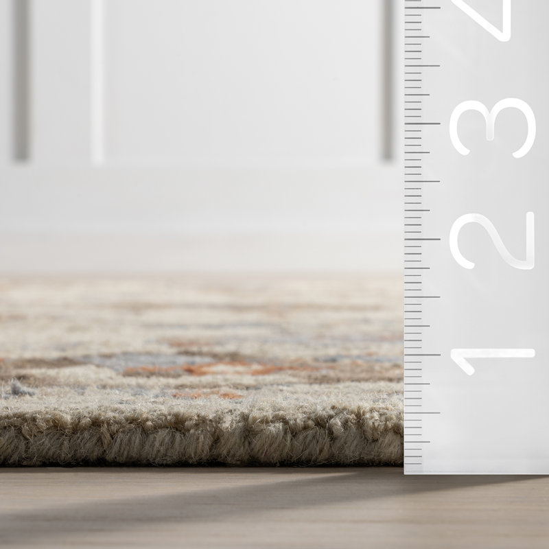  Tapis en laine Woodland, Rectangle 9 pi 6 po x 13 pi 6 po